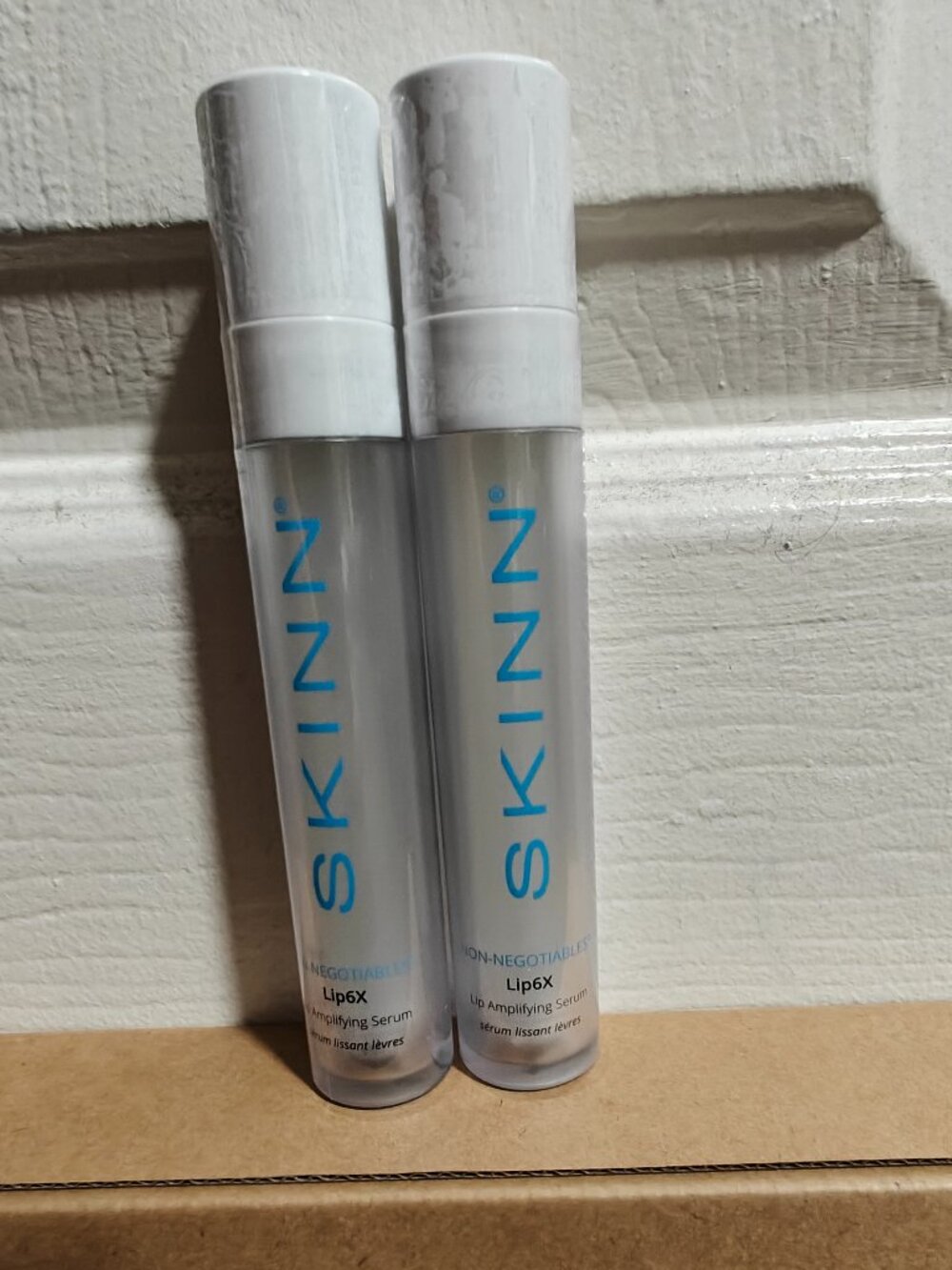 Skinn Cosmetics Lip6X with Volumizing Peptides New (Sealed) Duo
